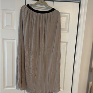 Lauren Conrad Elegant Beige Women's maxi Skirt